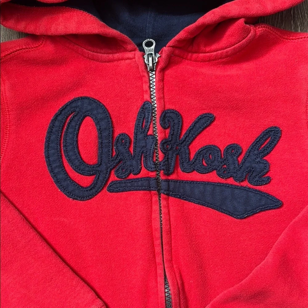 OshKosh B'gosh Kids Red Hoodie Size 8